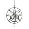 Z-Lite Tull 5 Light Chandelier, Matte Black 458-20MB - alternate 2